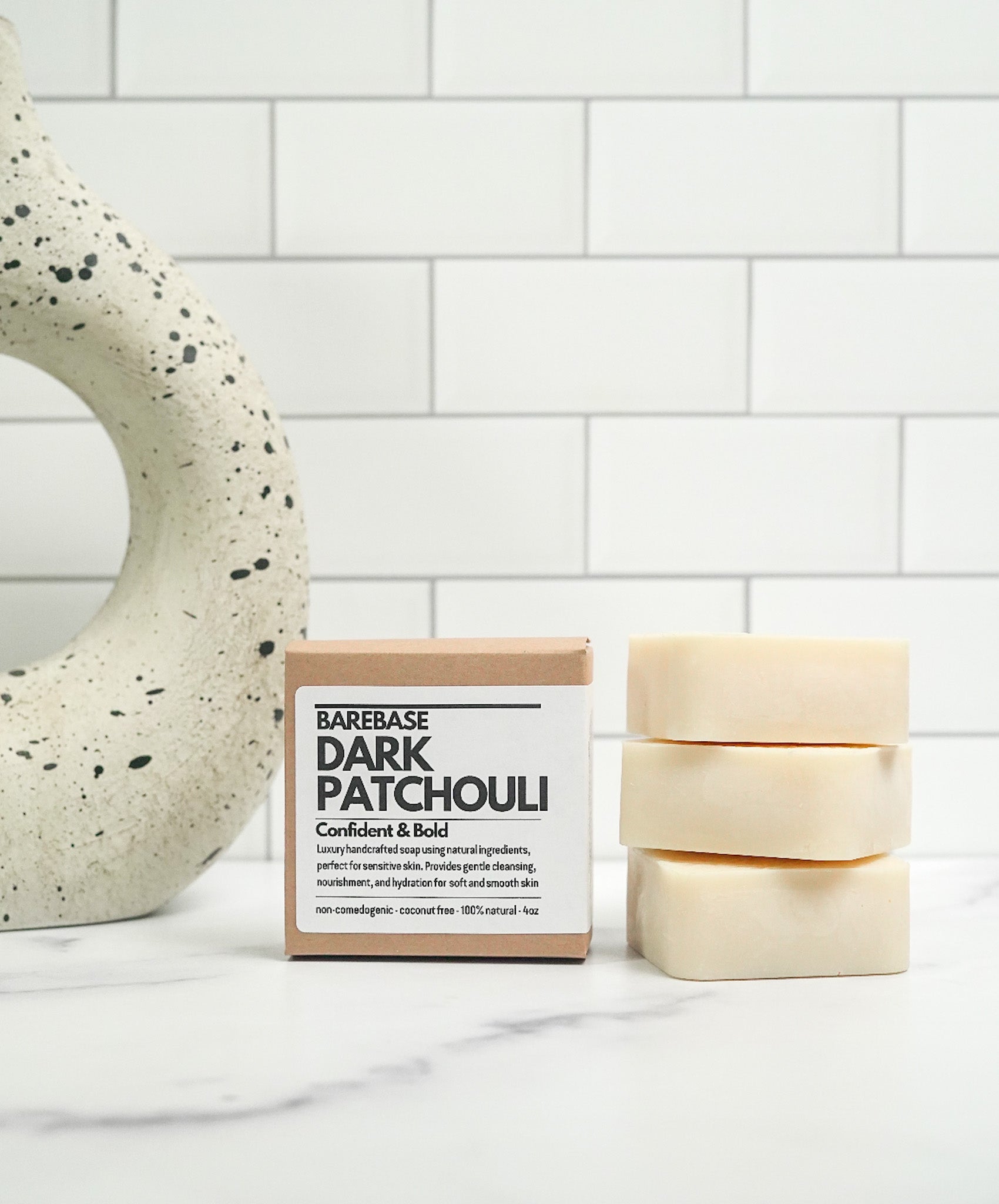 Coconut-Free Dark patchouli Soap Bar
